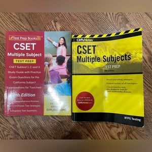 CSET Multiple Subjects Test Prep books